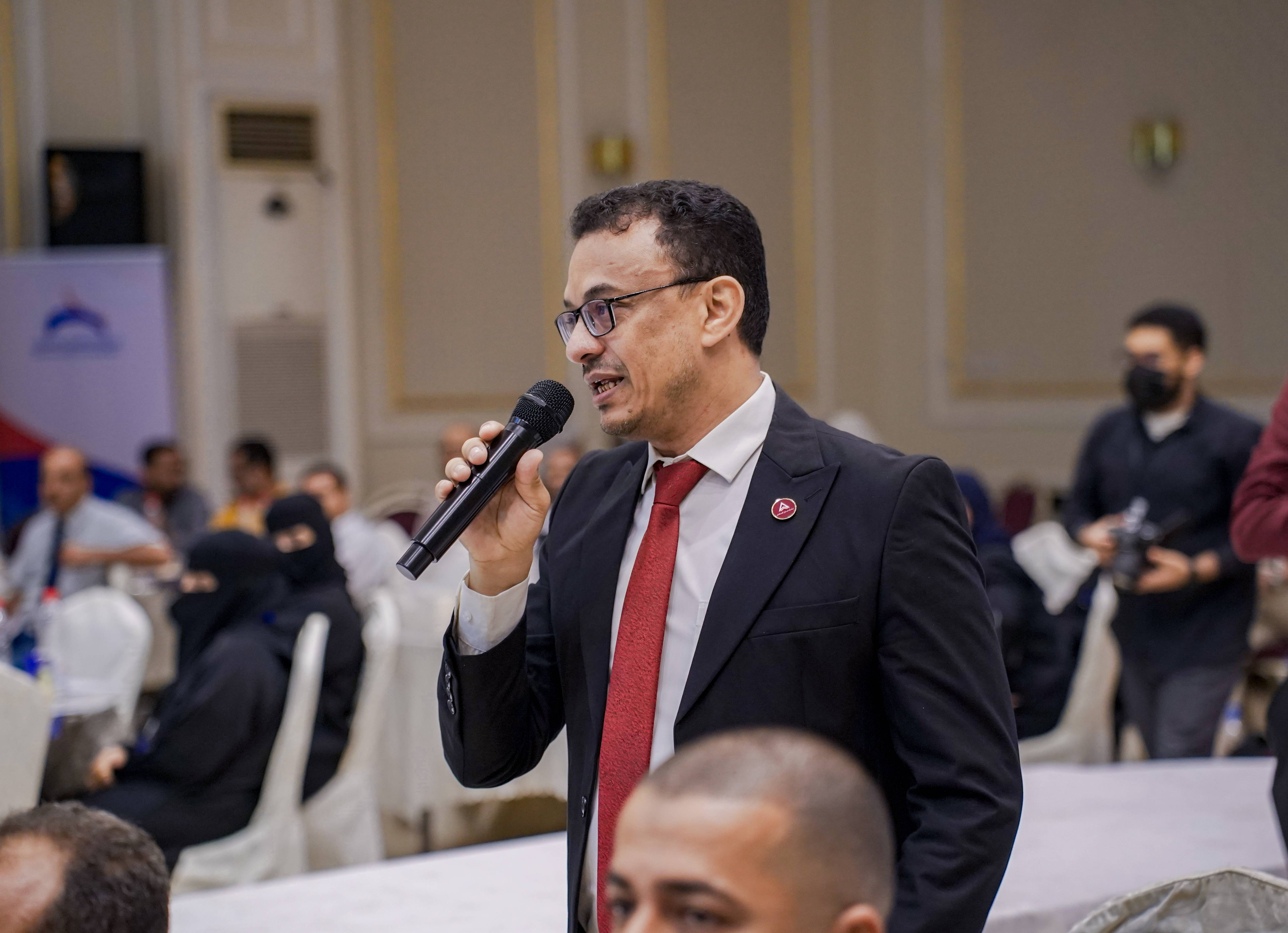 مشاركة ورعاية الحياة للتأمين الصحي للملتقى الثاني للموارد البشرية والتدريب - عدن - الحياة للتأمين الصحي